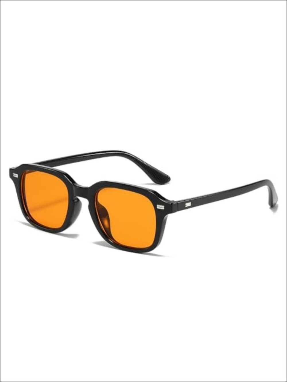 Retro Square Sunglasses UV400 Protection Vintage 90s Tinted Small Face